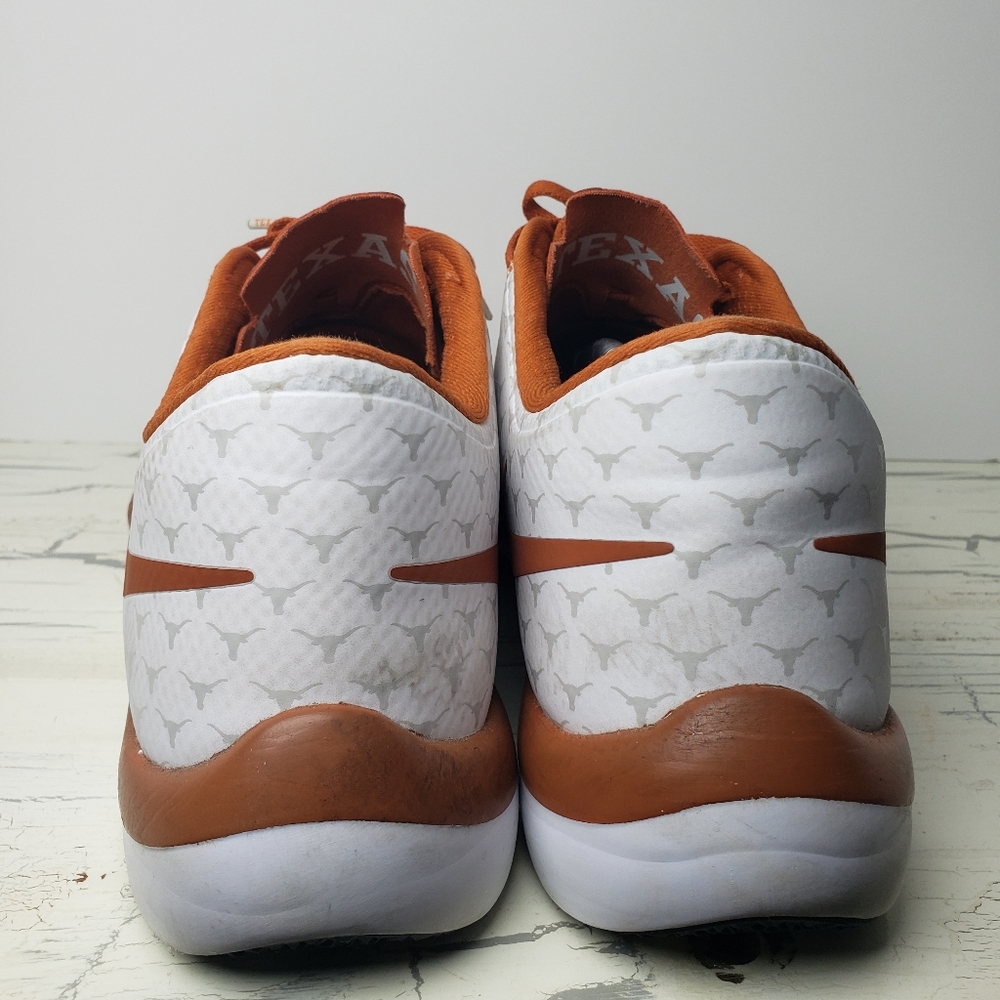 Nike Free Trainer 5.0 V6 'Texas Longhorns' Training Sneakers - Men's size 14 - Picture 8 of 16